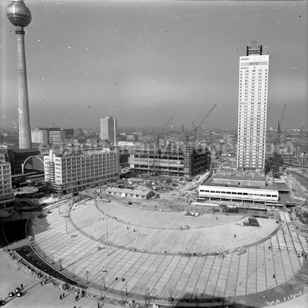 GDR photo archive: Berlin - September 1969 Tagebuch Berliner Stadtzentrum VEB-Tiefbau-Heinz Markus.