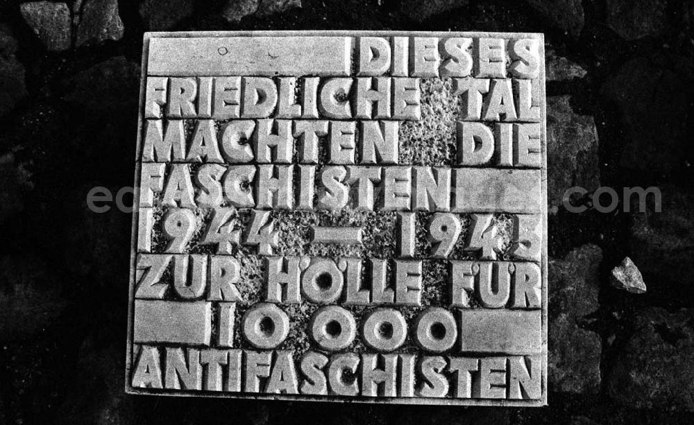 GDR image archive: - Antifaschistendenkmal / Land - Sachsen-Anhalt Umschlag:71