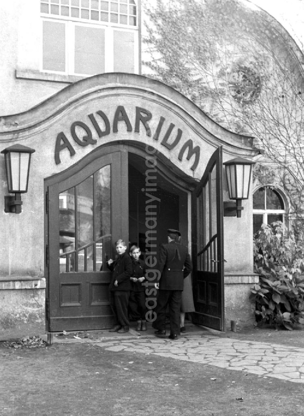GDR picture archive: Leipzig - Eine der Hauptattraktionen für die Besucher des Leipziger Zoos ist das bereits im Jahr 191