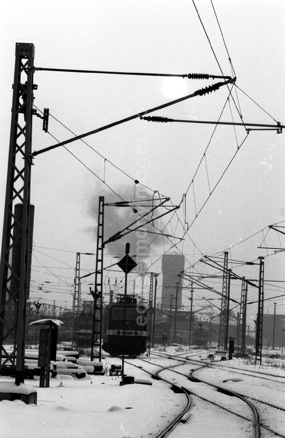 GDR photo archive: - Aufnahmen Bahnhof Seddin Umschlagnummer: 7166