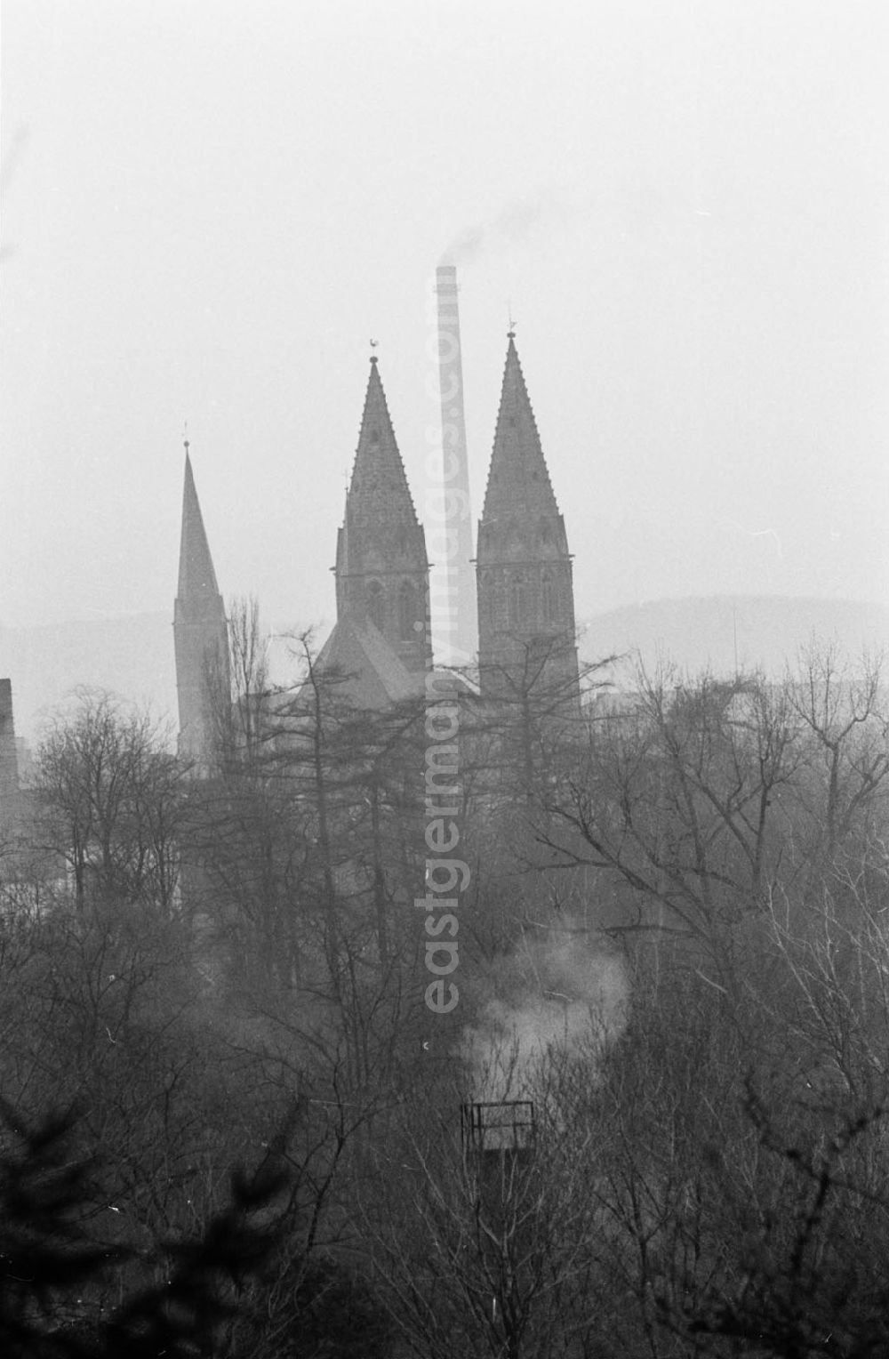 GDR picture archive: Weimar/Thüringen - Aufnahmen von Thüringen 12.1. - 17.1.91 18.