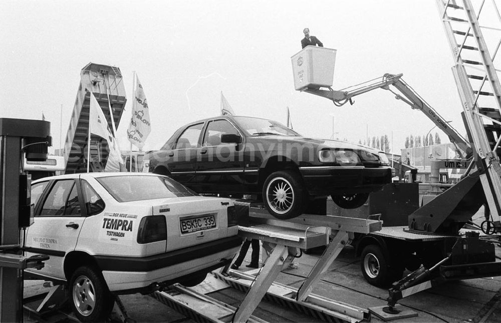 GDR image archive: - Auto 91 Frankfurt / Oder Umschlag:7397