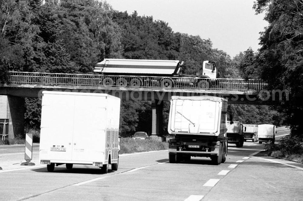 GDR picture archive: Finow - Autobahnbrücke bei Finowfurt Umschlag:7