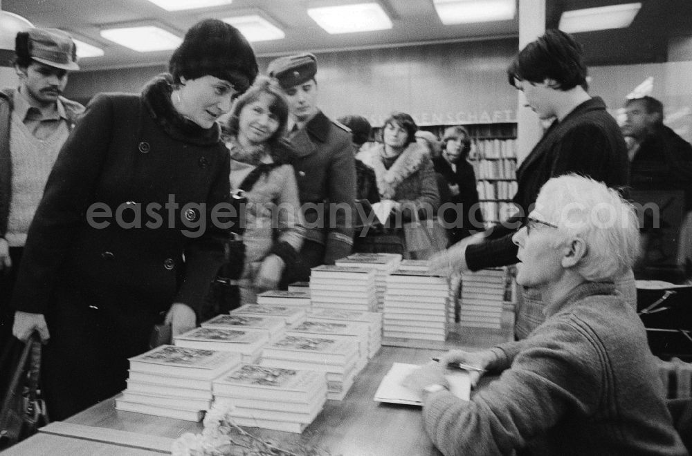 GDR image archive: Berlin - The German author Benno Pludra (1925 - 2