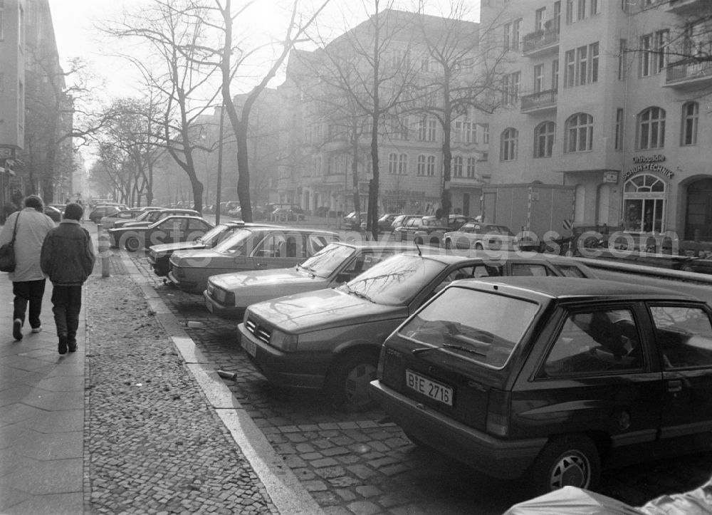 Berlin: WestBerlin- cars parked on the side of the road
