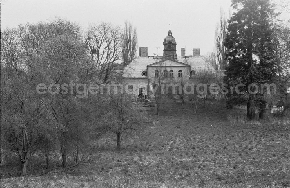 GDR image archive: - Bad Freienwalde Ribbentrop-Anwesen Umschlagnummer: 7386