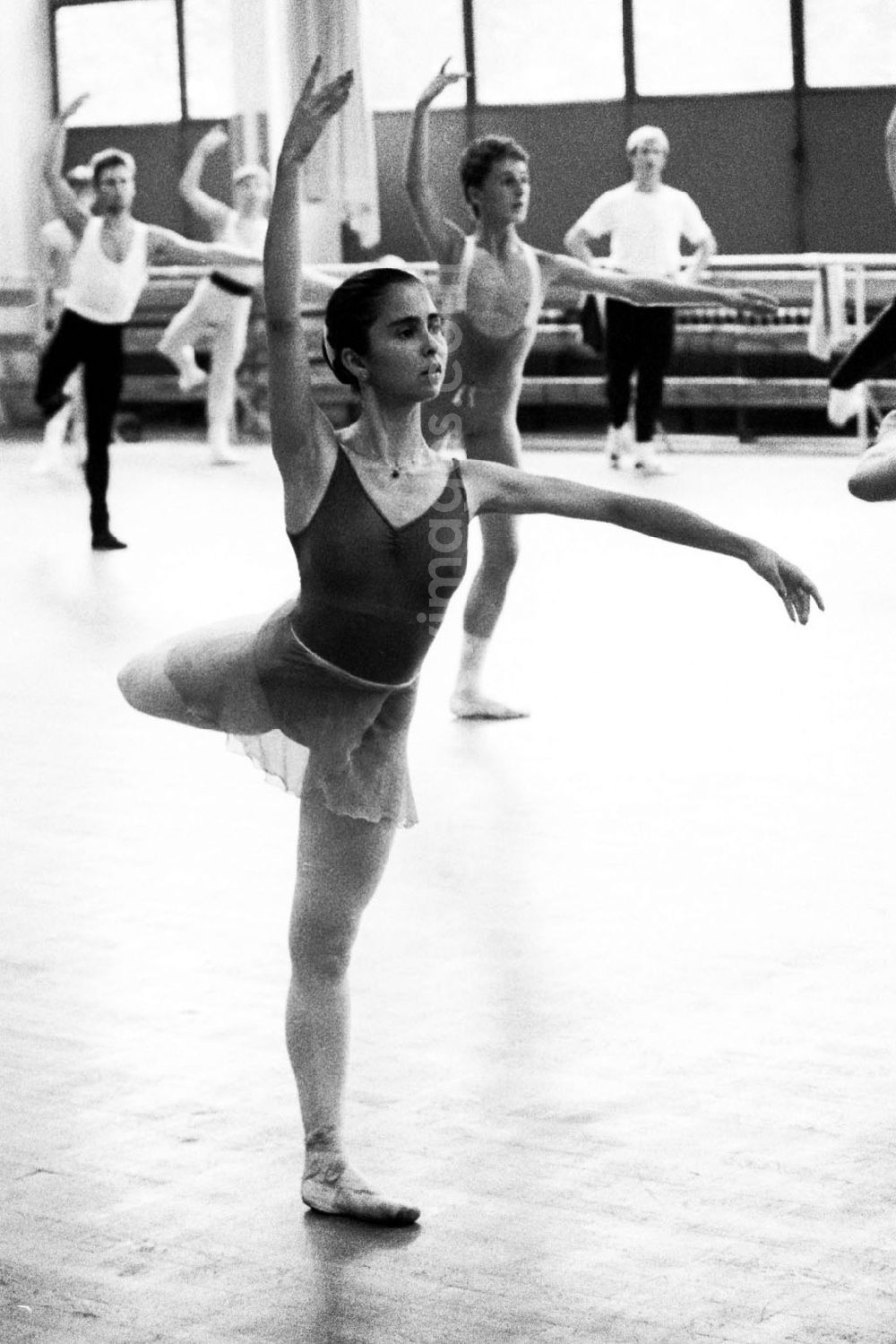 GDR picture archive: Berlin - Berlin Ballettschule Berlin - Sommerkurs 20.08.9