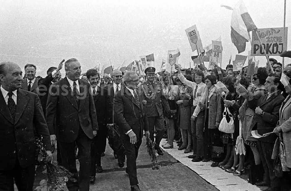 GDR photo archive: Warschau (Polen) - 04.06.-08.