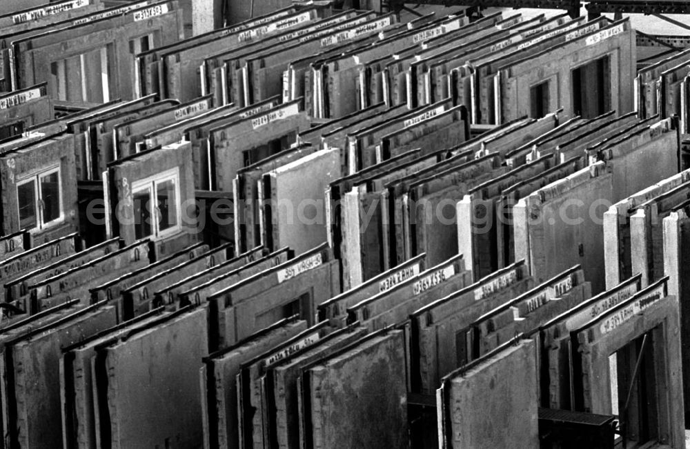 GDR image archive: Berlin - Betonplattenwerk in Hohenschönhausen.