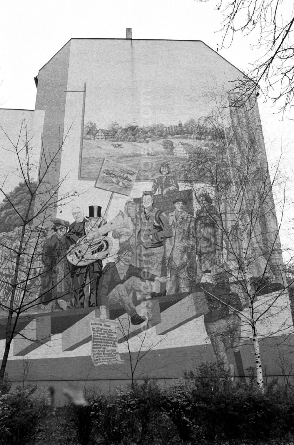 GDR picture archive: Berlin-Neukölln - Böhmisches Dorf in Neukölln 1