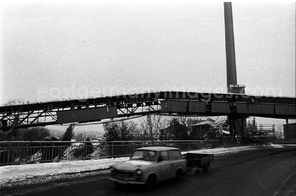 GDR picture archive: Rüdersdorf - Brücke in Rüdersdorf Schrottreserve (23)