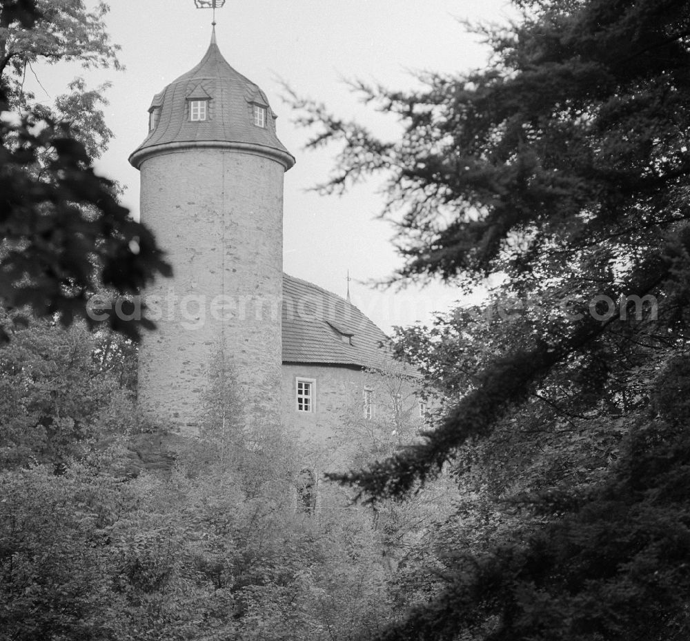 GDR photo archive: Chemnitz - Rabenstein Castle, the smallest castle in Saxony, in Chemnitz in the federal state of Saxony on the territory of the former GDR, German Democratic Republic