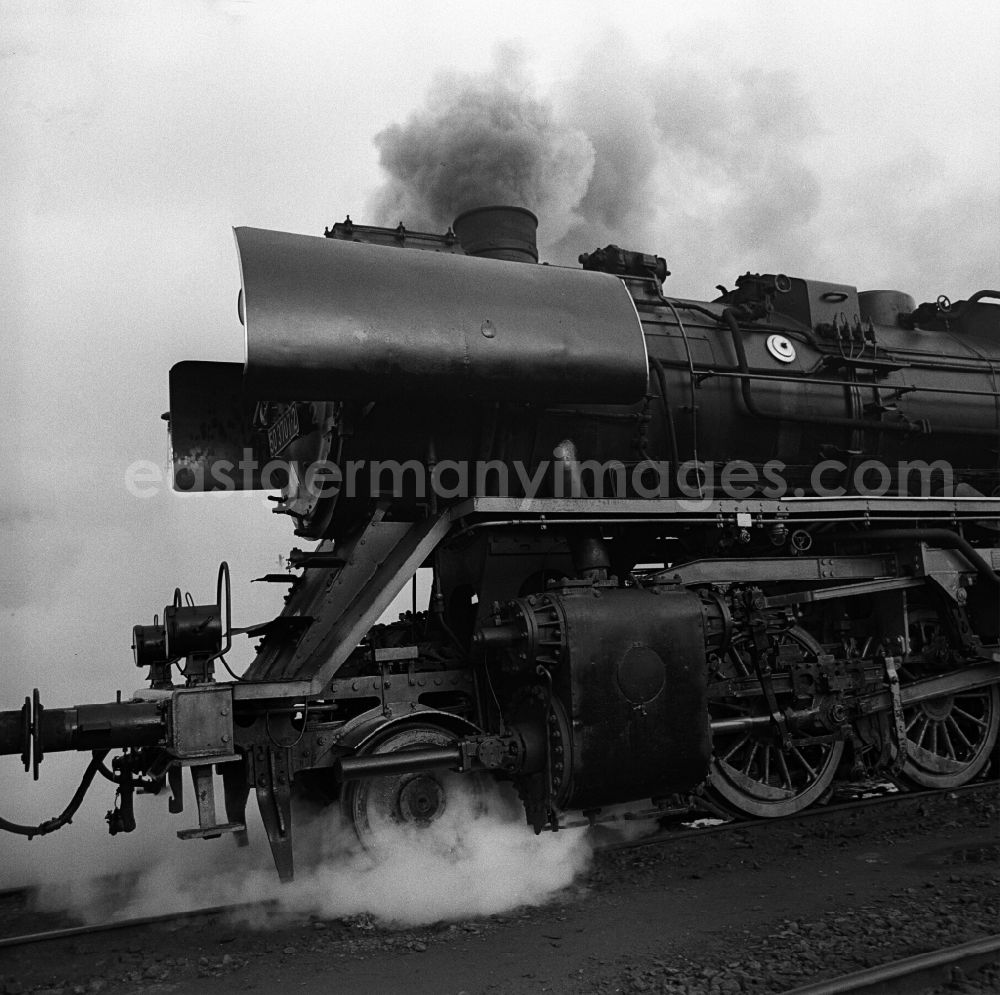 GDR photo archive: Halberstadt - Steam locomotives - operating by Deutsche Reichsbahn - series 50 36