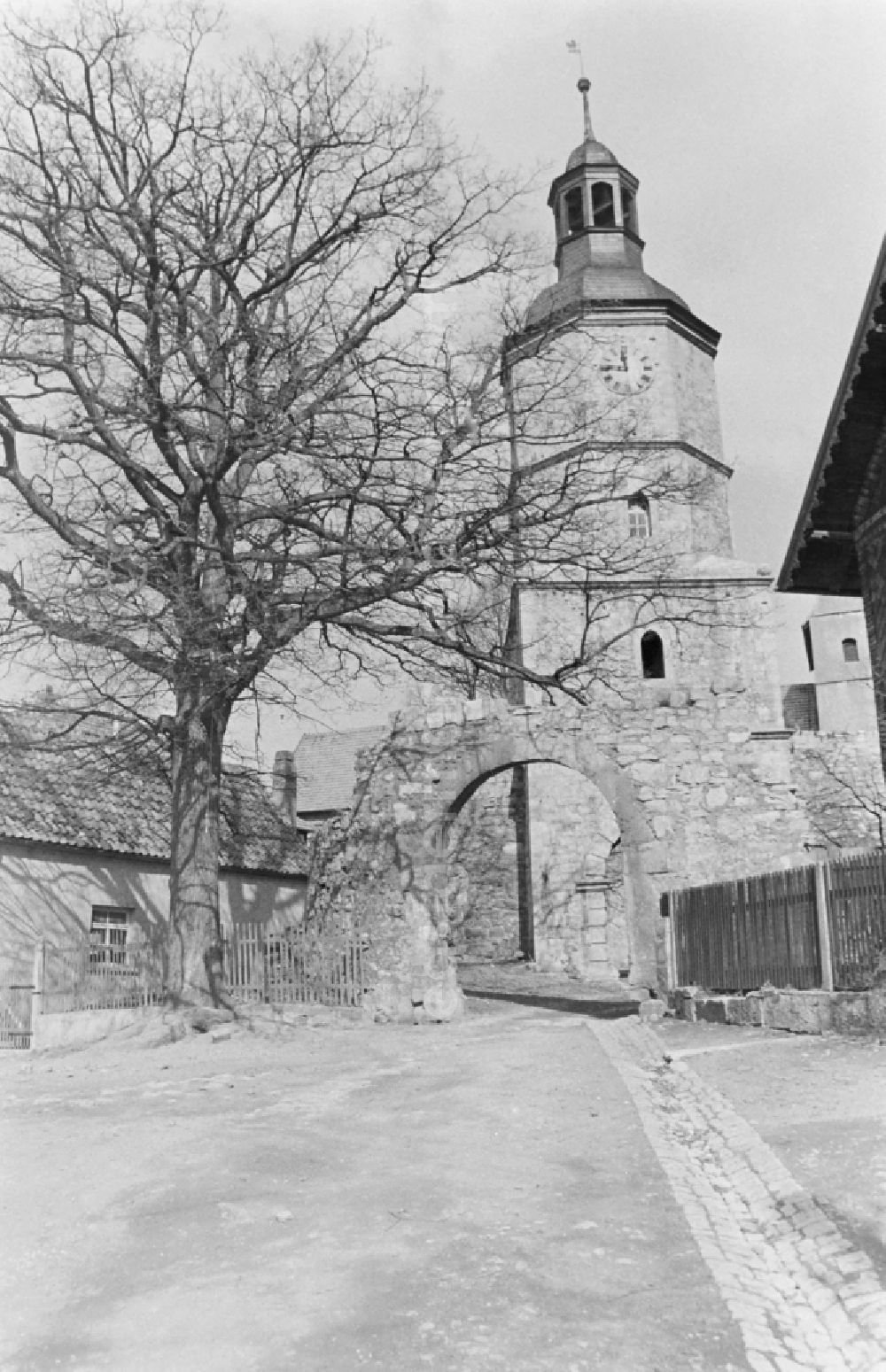 GDR photo archive: Rohr - A village called Rohr in the state Thuringia on the territory of the former GDR, German Democratic Republic