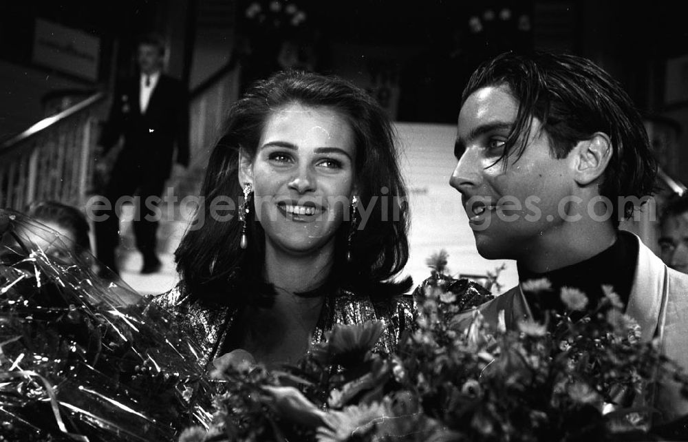 GDR image archive: - Das Gesicht 91 Sieger Anja Pieper und Oliver Bootz Umschlag: 7368