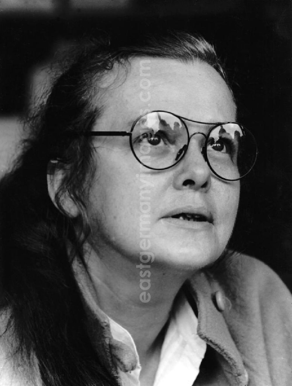 GDR photo archive: Berlin - Die Schriftstellerin Eva Strittmatter.