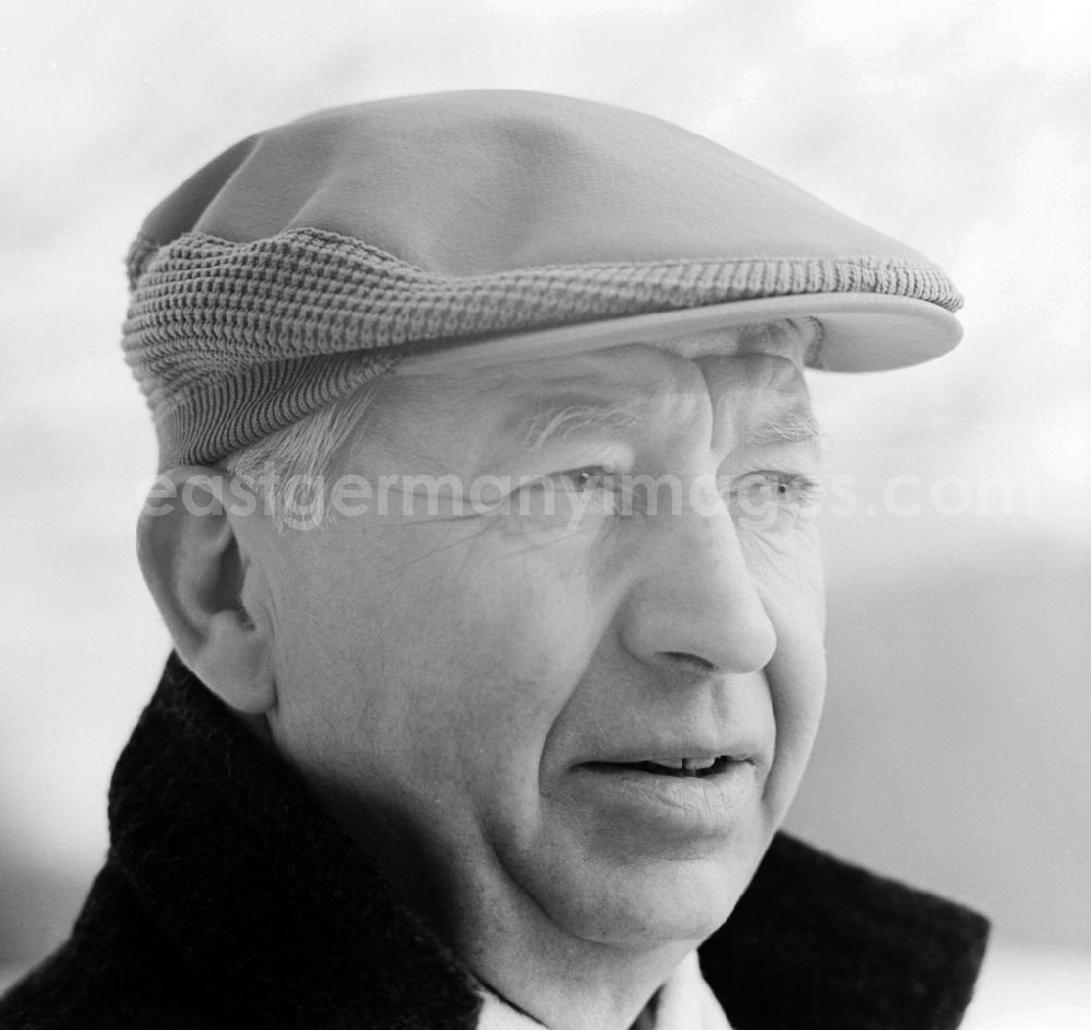 GDR image archive: Berlin - The Actor Siegfried Weiss (19