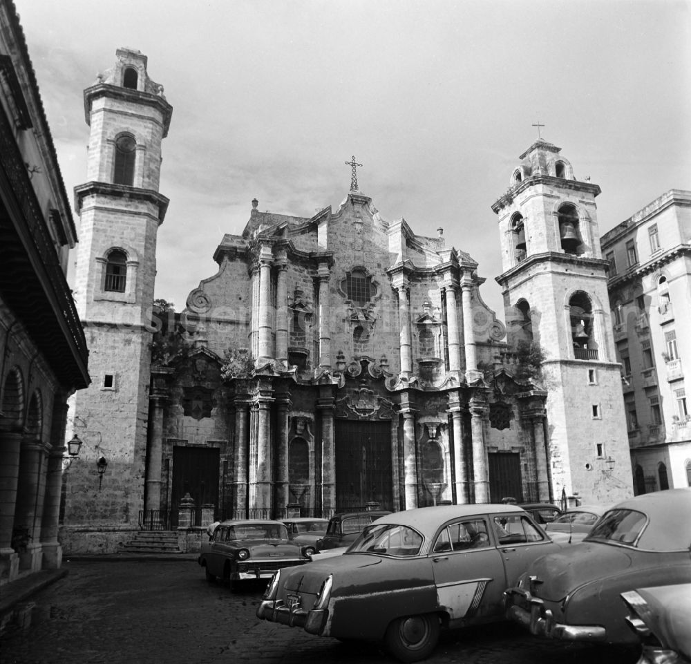 GDR photo archive: Havanna - The cathedral of Havanna in Kuba