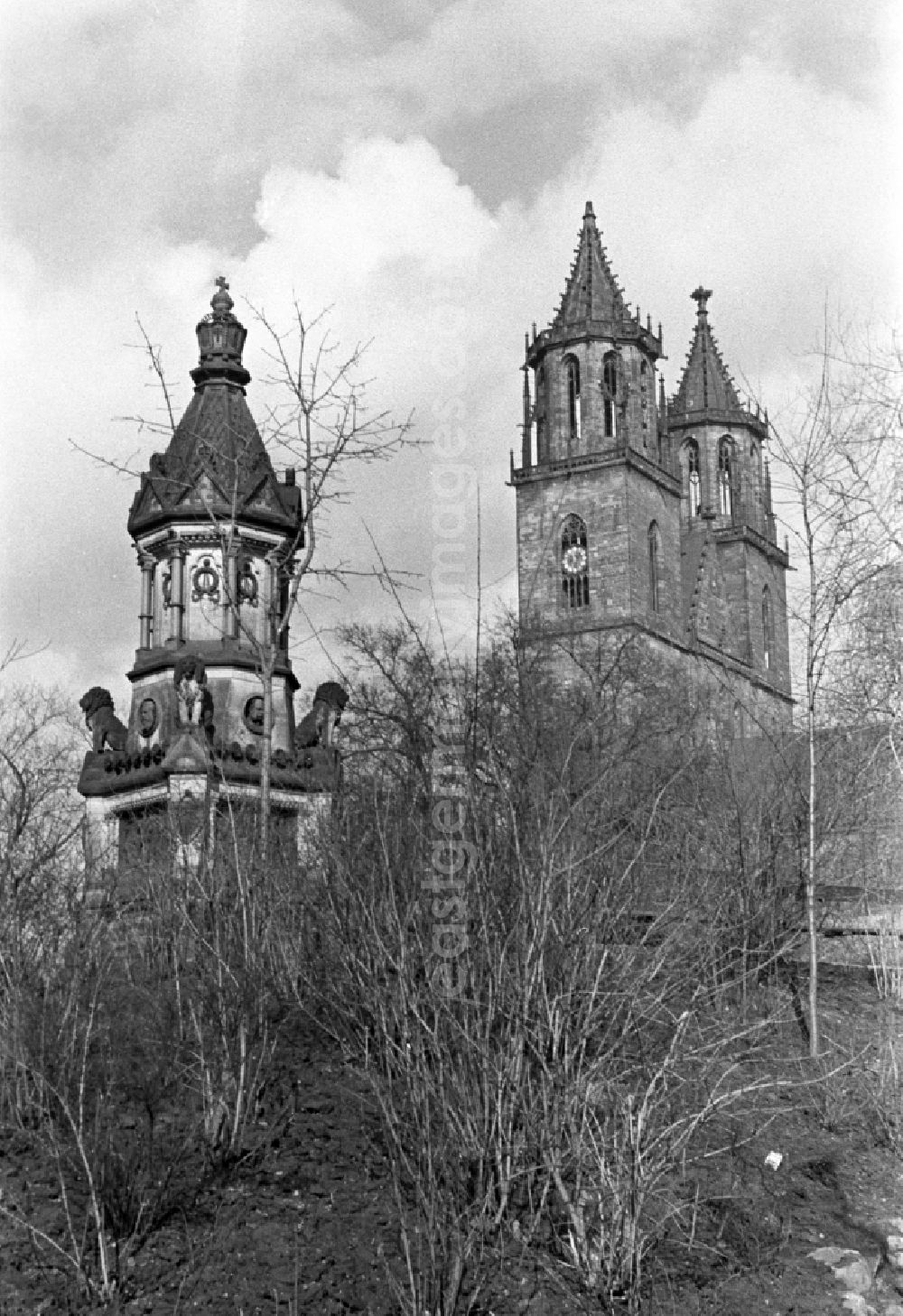 GDR photo archive: Magdeburg - The St. John's church is a church building in the Old Town district of Magdeburg. It is used as a ballroom and concert hall in the city of Magdeburg