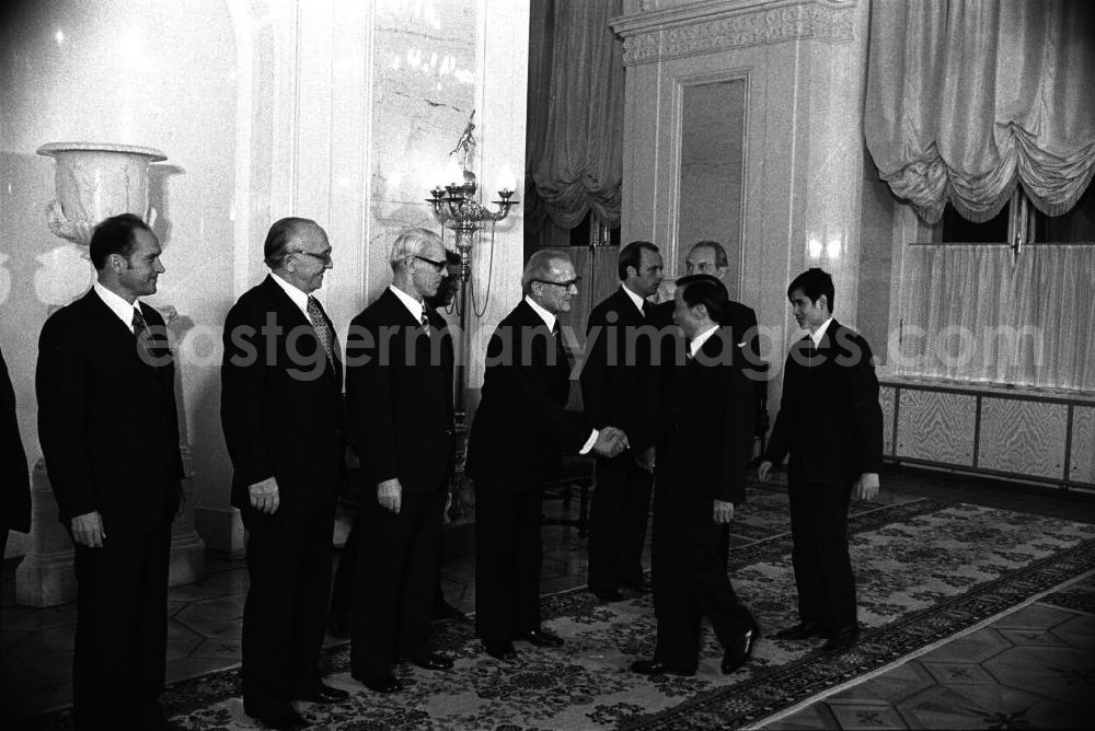 GDR photo archive: Moskau - Empfang der Delegationen aus verschiedene Länder im Kreml in Moskau (