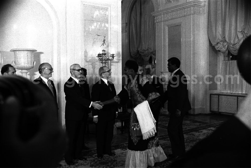 GDR picture archive: Moskau - Empfang der Delegationen aus verschiedene Länder im Kreml in Moskau (