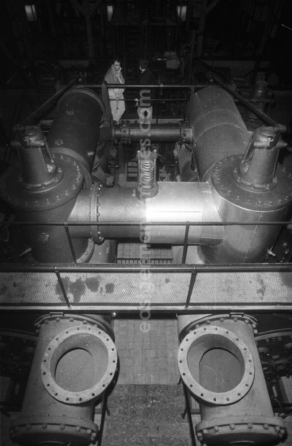 GDR picture archive: unbekannt - Europas größte Dampfmaschine Im Museum Tobrashammer
