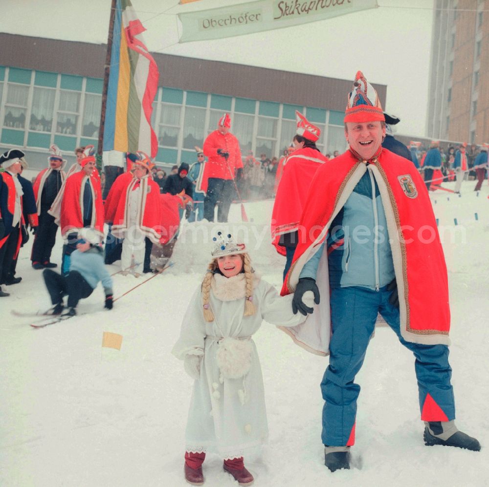 Oberhof: Carnival event Oberhofer Skikapriolen in Oberhof in today's state Thuringia