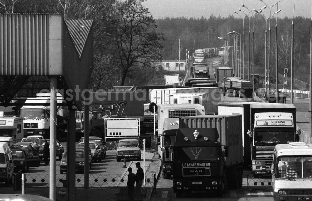 GDR image archive: - Grenzschutzstelle Forst/Autobahn Umschlag:7349