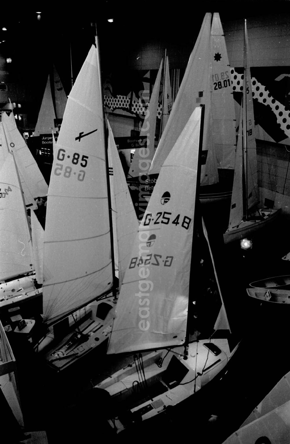 GDR picture archive: Hamburg - Hamburg Internationale Bootsausstellung Hanseboot