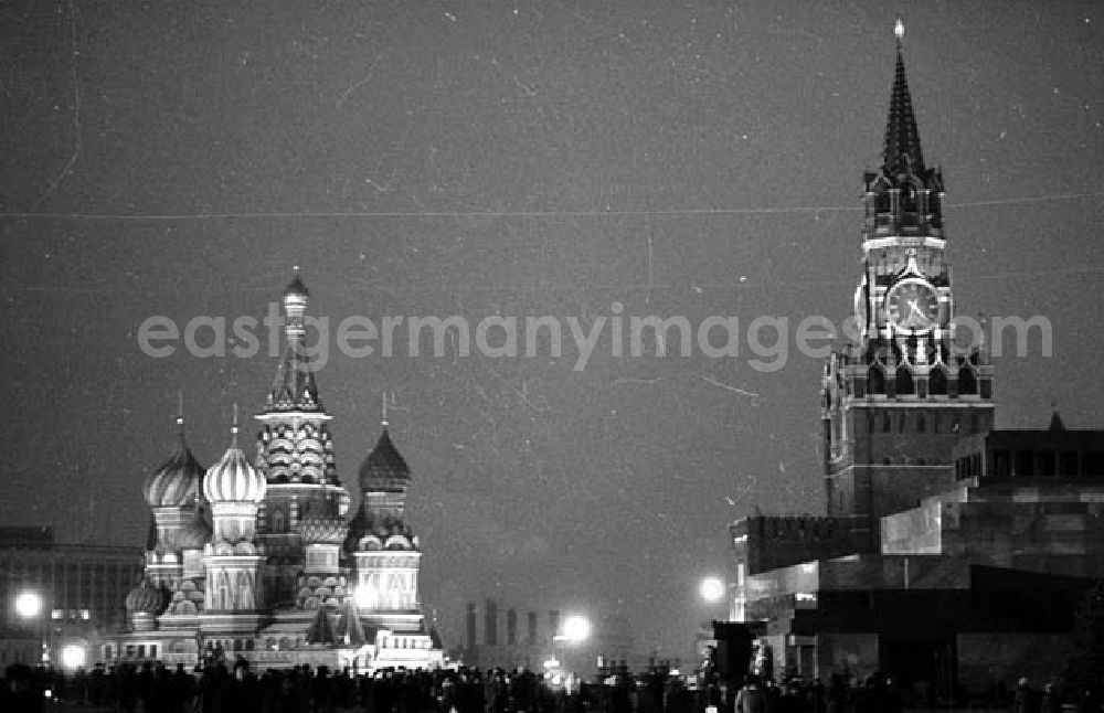 GDR picture archive: Moskau (UdSSR) - 20.12.-23.12.1982 Honecker in Moskau (UdSSR), 6
