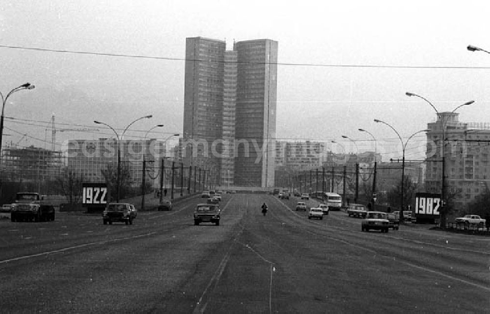 GDR photo archive: Moskau (UdSSR) - 20.12.-23.12.1982 Honecker in Moskau (UdSSR), 6