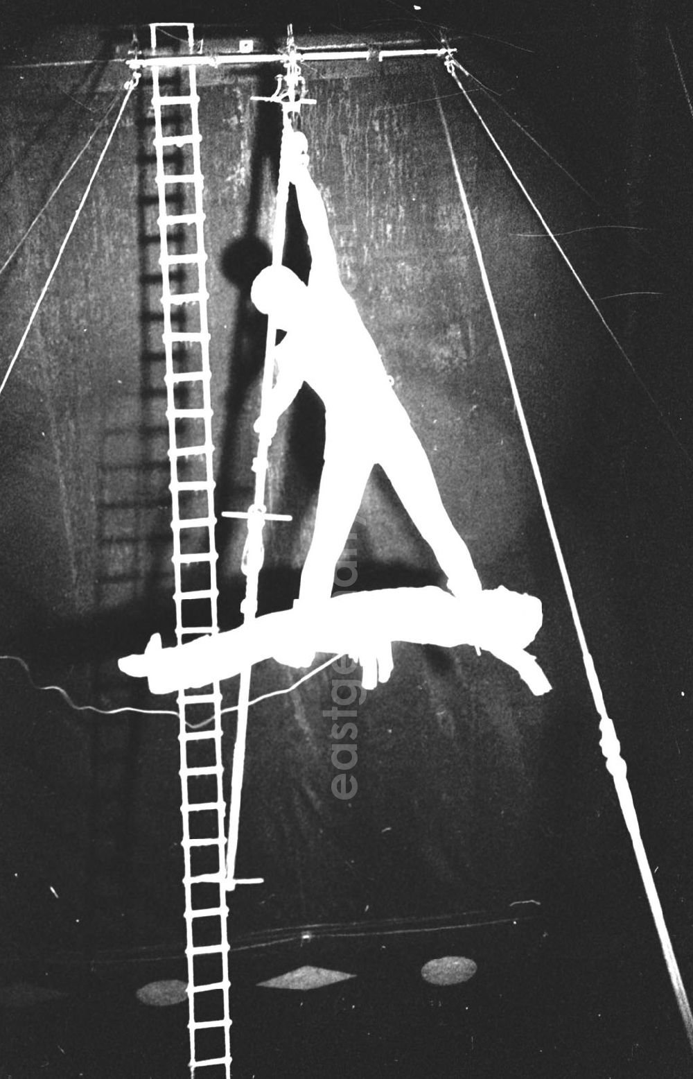 GDR picture archive: Berlin - Im Zirkus Busch - Gastspiel sowjetischer Staatszirkus im Plänterwald