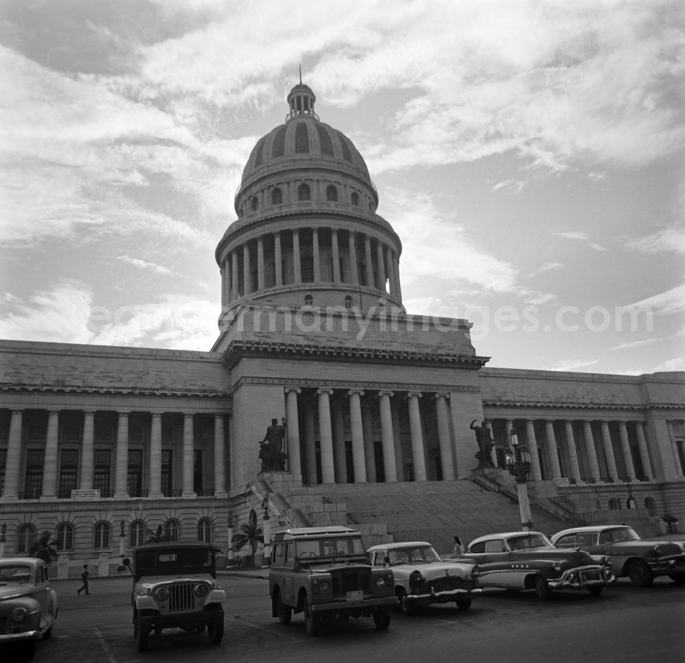 Havanna: The Capitol in Havanna in Kuba