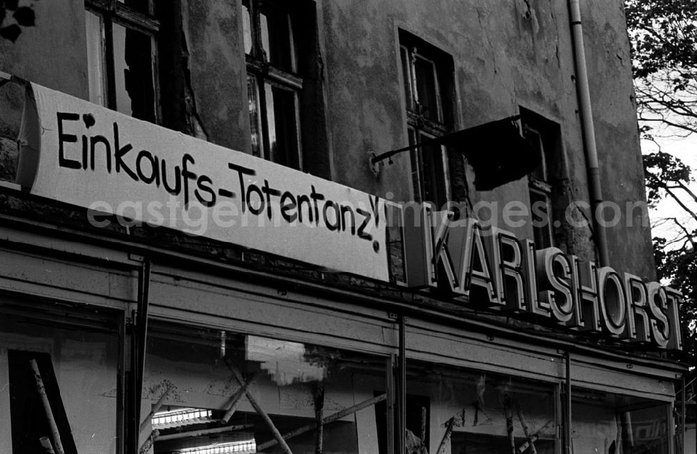 GDR image archive: - Kaufhaus Karlshorst Umschlagnummer: 7531