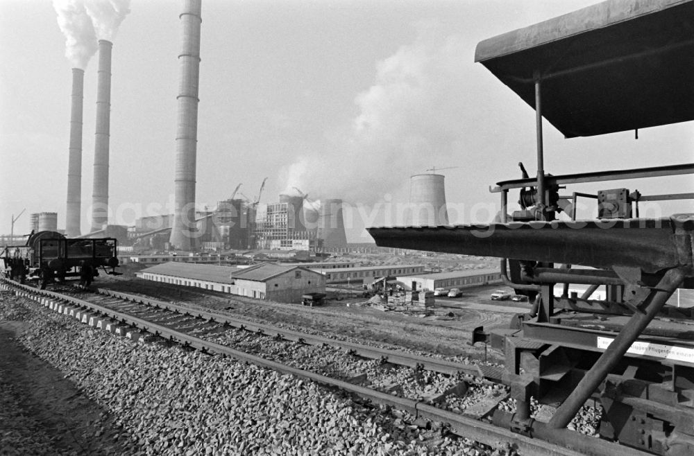 GDR image archive: Boxberg/Oberlausitz - The power station Boxberg in Boxberg/Oberlausitz in the state Saxony on the territory of the former GDR, German Democratic Republic