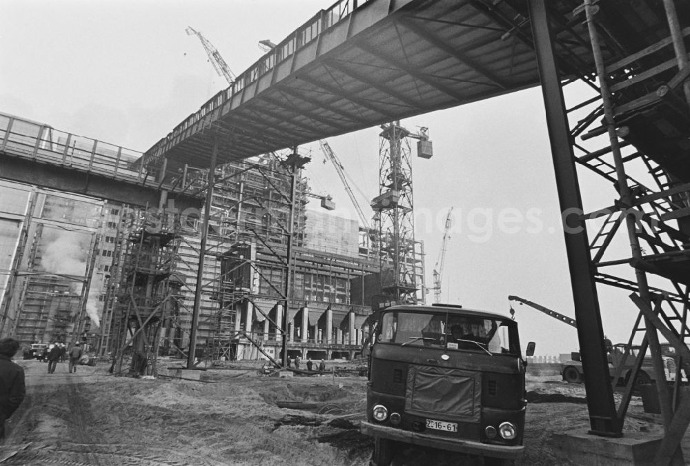 GDR photo archive: Boxberg/Oberlausitz - The power station Boxberg in Boxberg/Oberlausitz in the state Saxony on the territory of the former GDR, German Democratic Republic