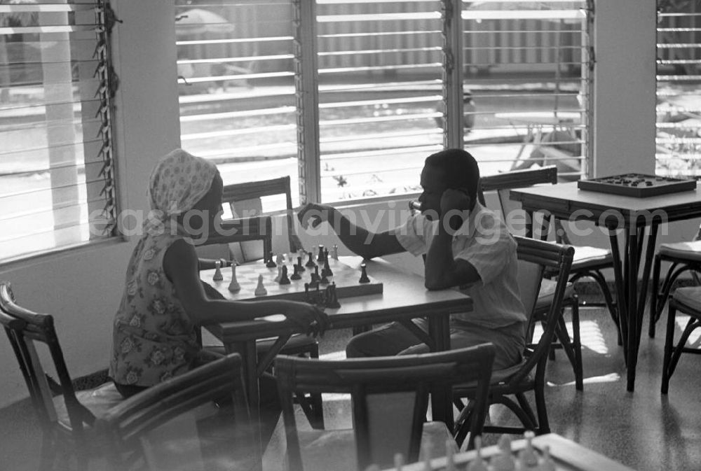 Varadero: Schachspiel im Hotel Oasis in Varadero.