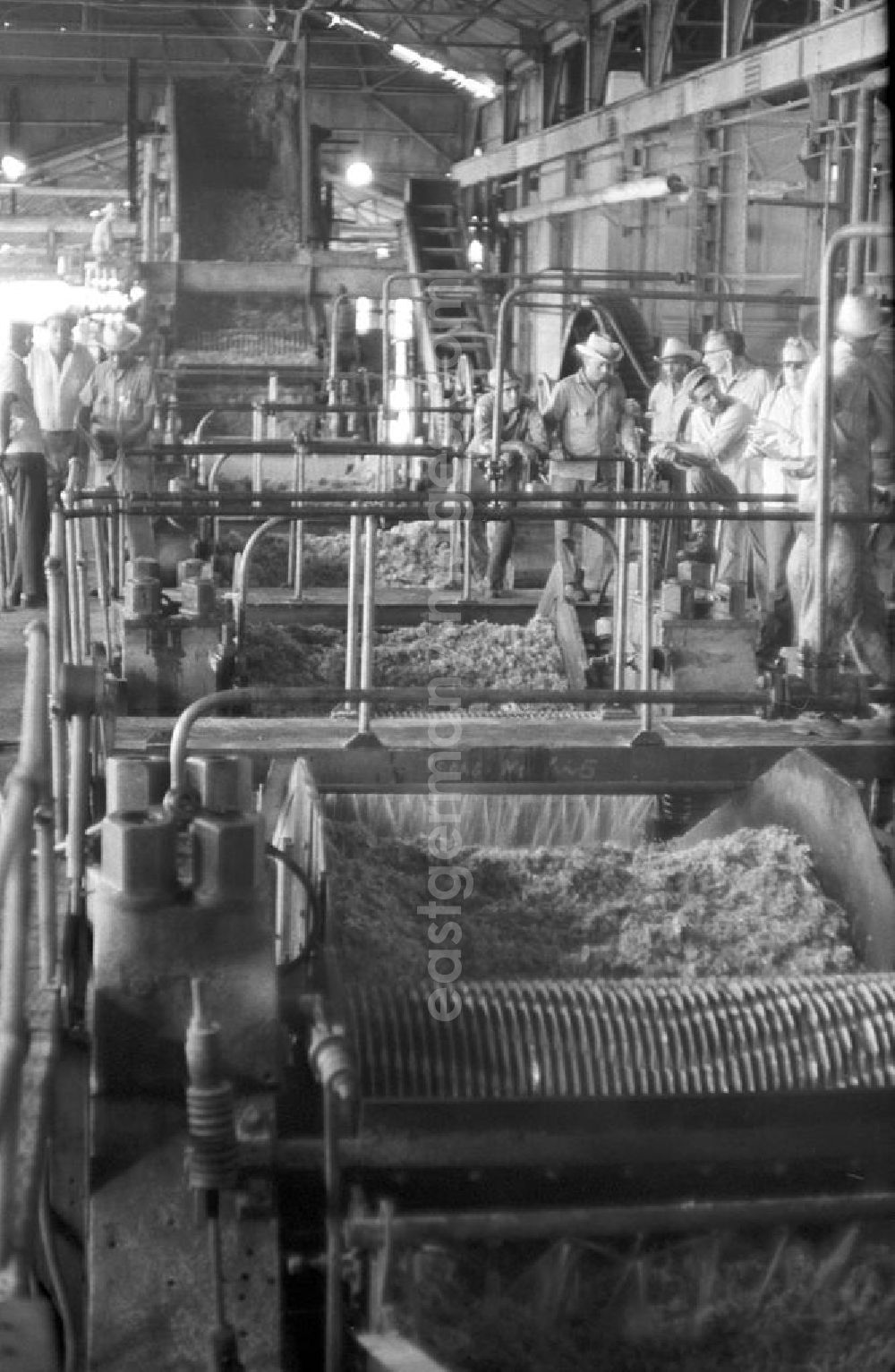 Cienfuegos: Blick in eine Zuckerfabrik in Cienfuegos. In den 60er und 7