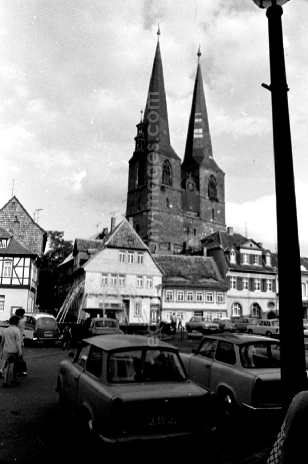 GDR photo archive: Quedlinburg - Mai 1973 Quedlinburg Städtebild.