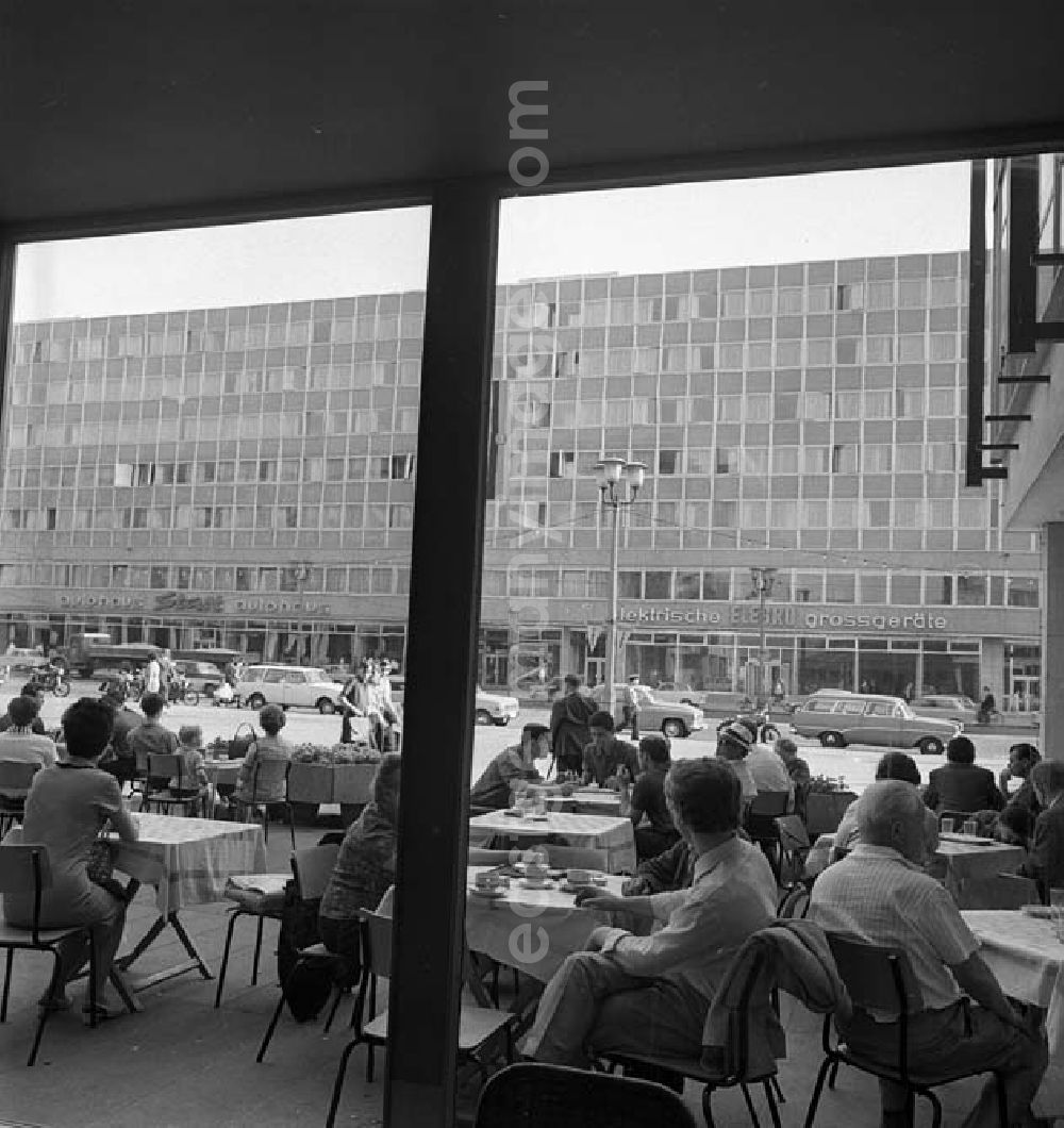 GDR image archive: Dresden - 24.04.1968 Modellaufnahmen von Dreseden Bauabschnitte bis 1970 und nach197