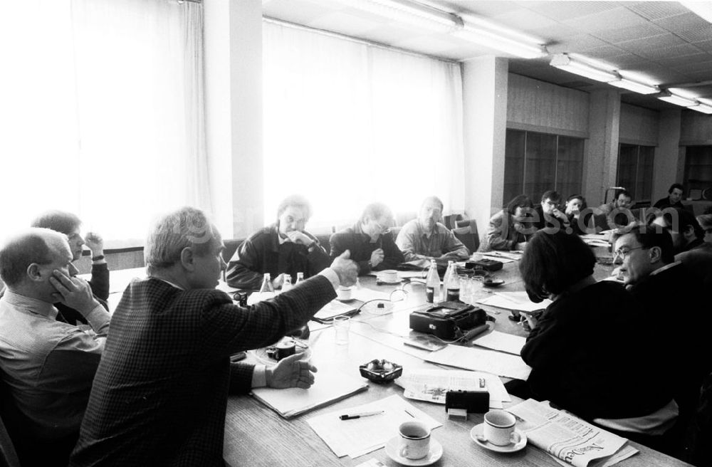 GDR image archive: - ND-Pressekonferenz Umschlagnummer: 7315