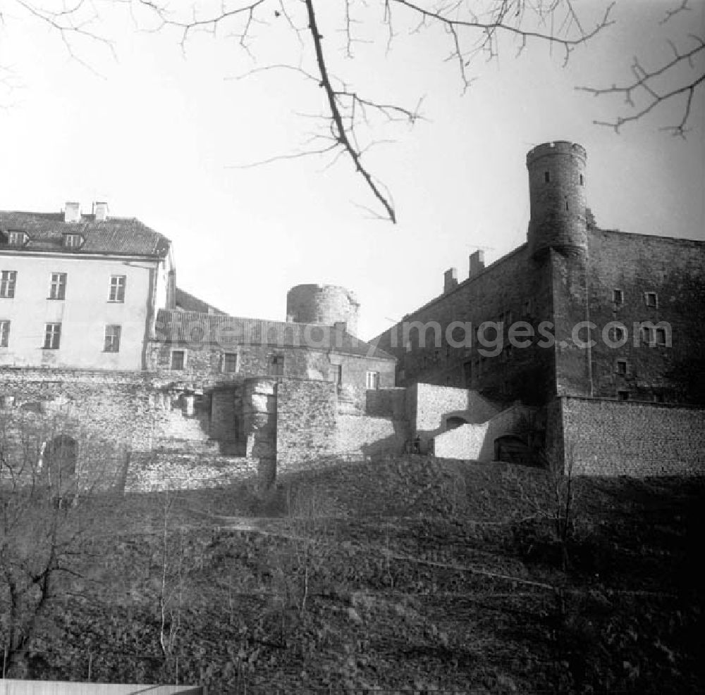 GDR image archive: Tallinn / Estland - November 1966 Tallinn: Blick auf den Domberg mit dem Langen Hermann