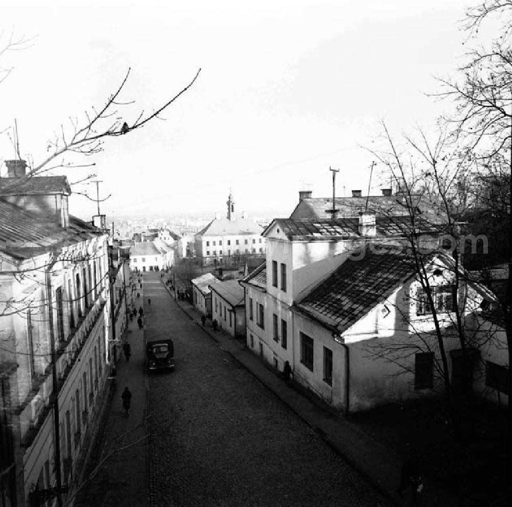 Tartu / Estland: November 1966 Tartu in Estland: Blick auf die Stadt Universität