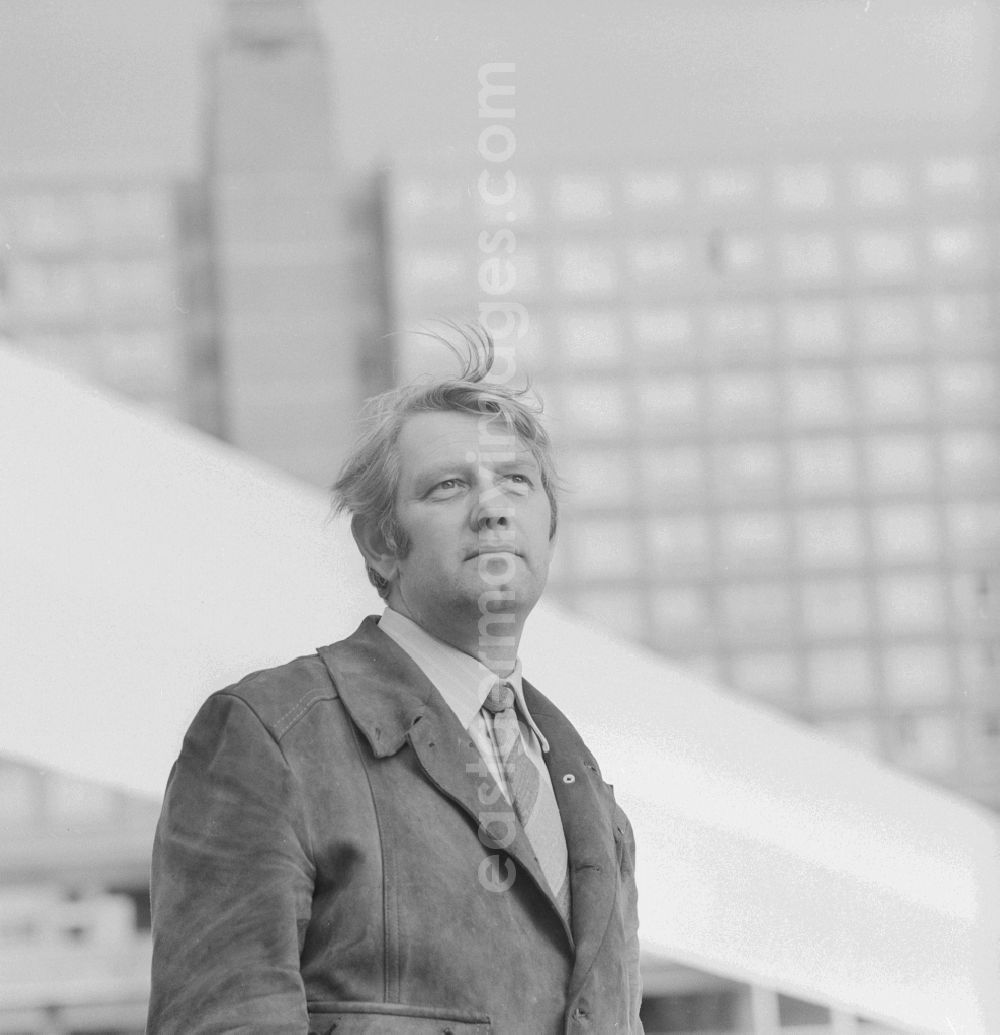 GDR picture archive: Berlin - The film and theater actor Peter Borgelt (1927 - 1994) A Portrait in Berlin