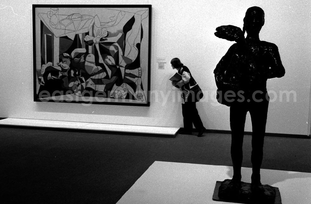 Berlin-Tiergarten: Picasso-Ausstellung in der Neuen Nationalgalerie