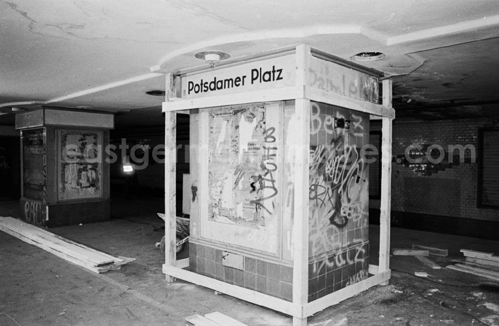 GDR photo archive: Potsdamer Platz - Potsdamer Platz
