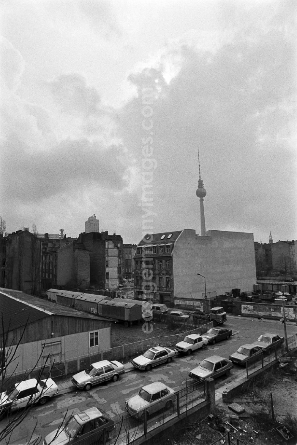 GDR picture archive: Berlin - Scheunenviertel in Berlin-Mitte