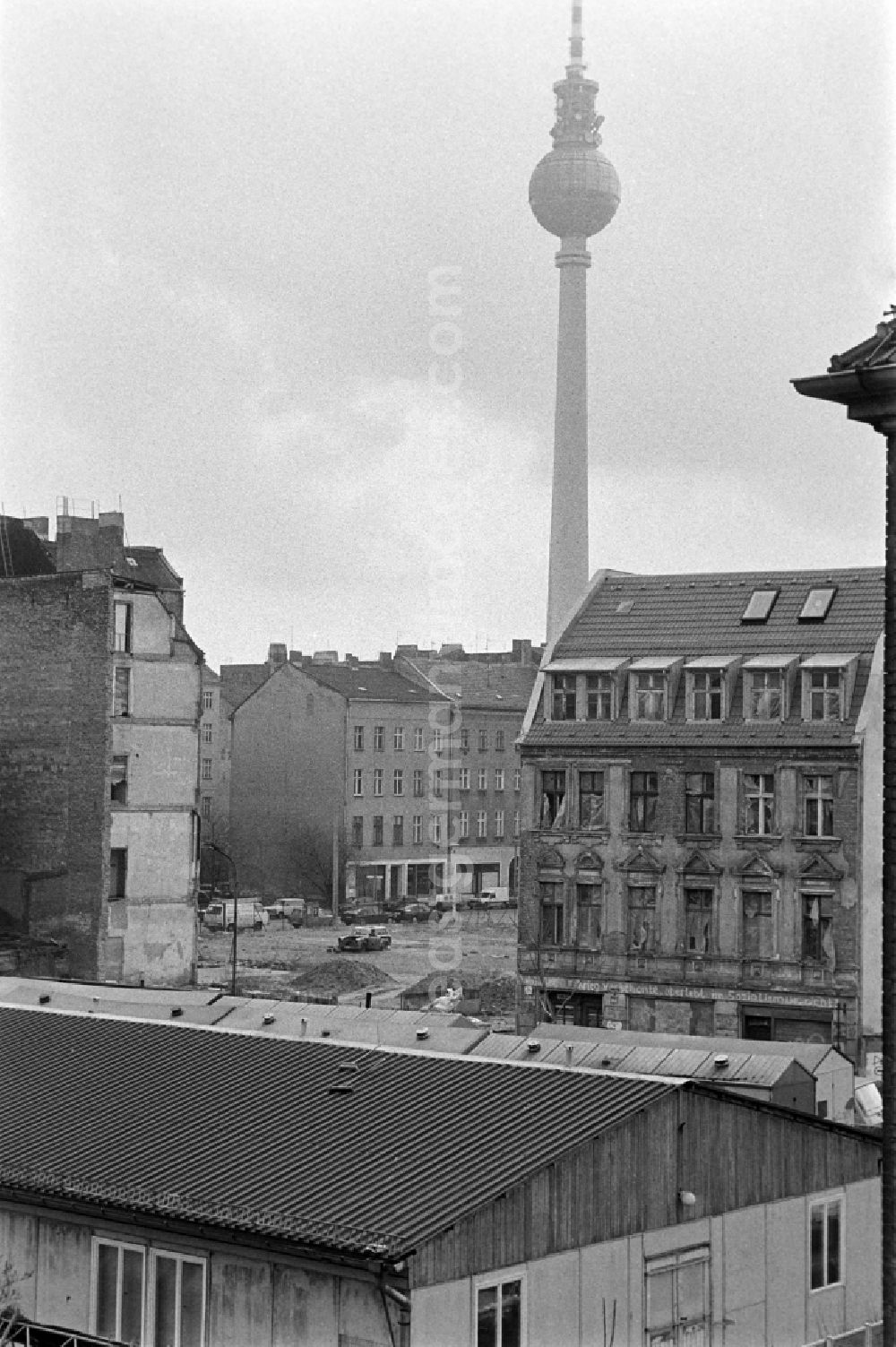 GDR photo archive: Berlin - Scheunenviertel in Berlin-Mitte