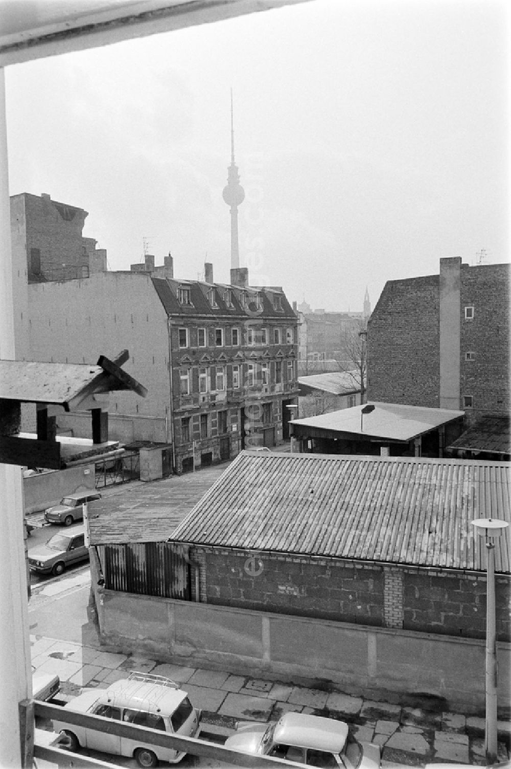 GDR picture archive: Berlin - Scheunenviertel in Berlin-Mitte