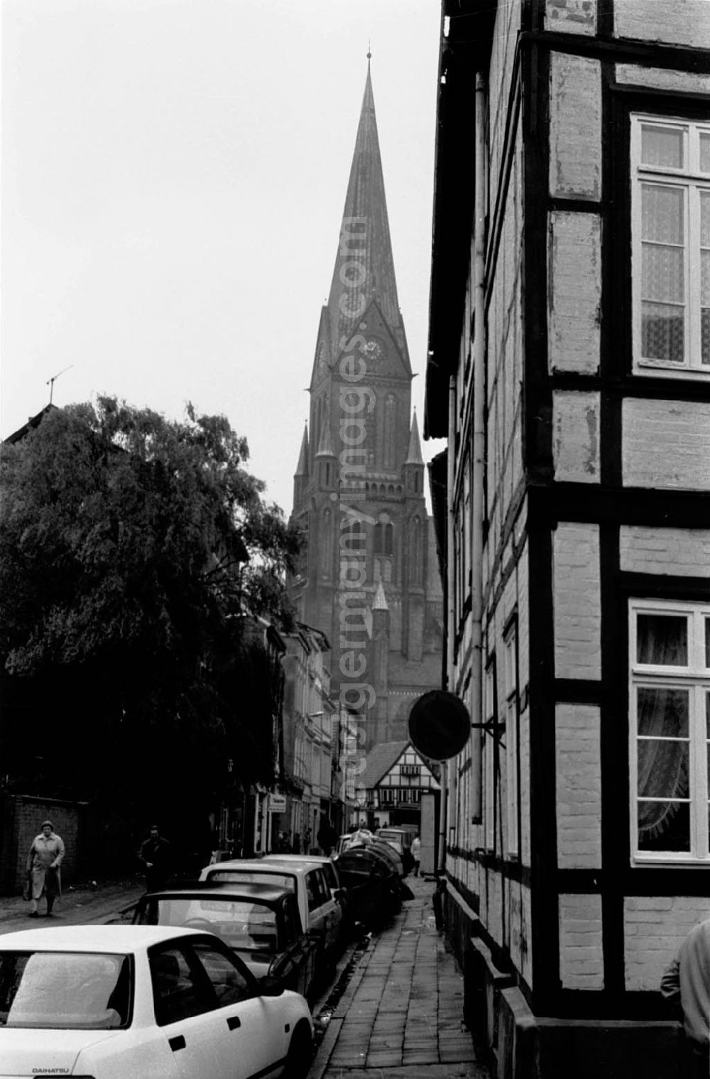 GDR picture archive: Schwerin - Schwerin Altstadt